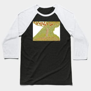 Four Seasons Pt3 - Tree of Autumnal Love Baseball T-Shirt